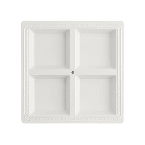 Melamine Square Sectioned Server