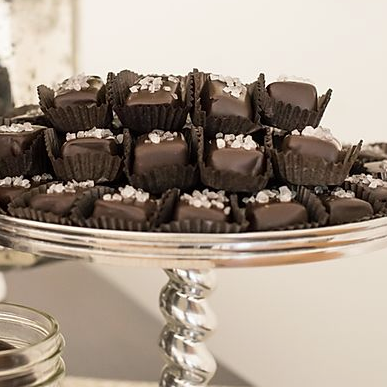 Chocolate Dipped Caramel w/ Sea Salt