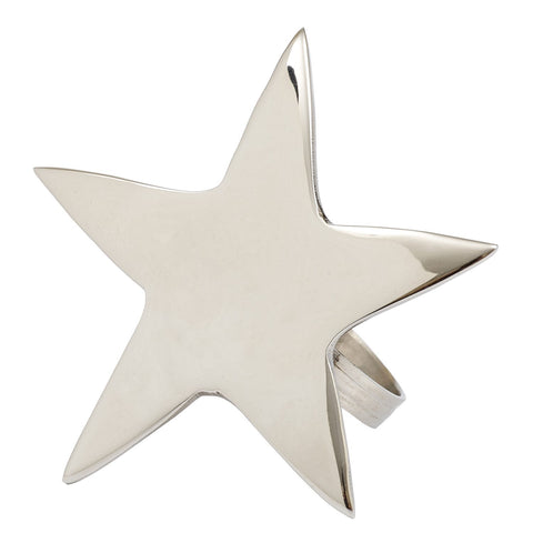 Silver Star Napkin Ring