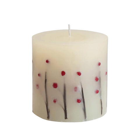 Cinnamon Scented Pillar Candle