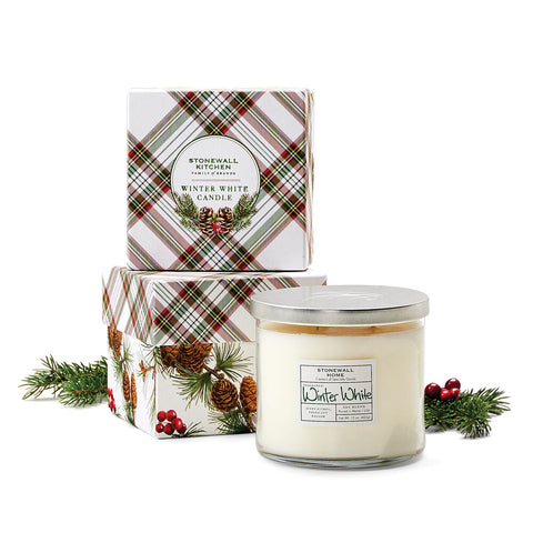 Winter White Candle Gift Box