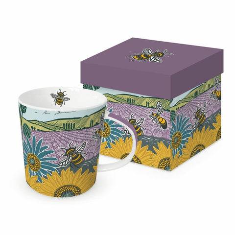 Lavender & Sunflower Boxed Mug