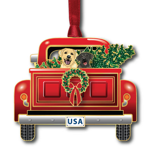 Holiday Pickup Ornament