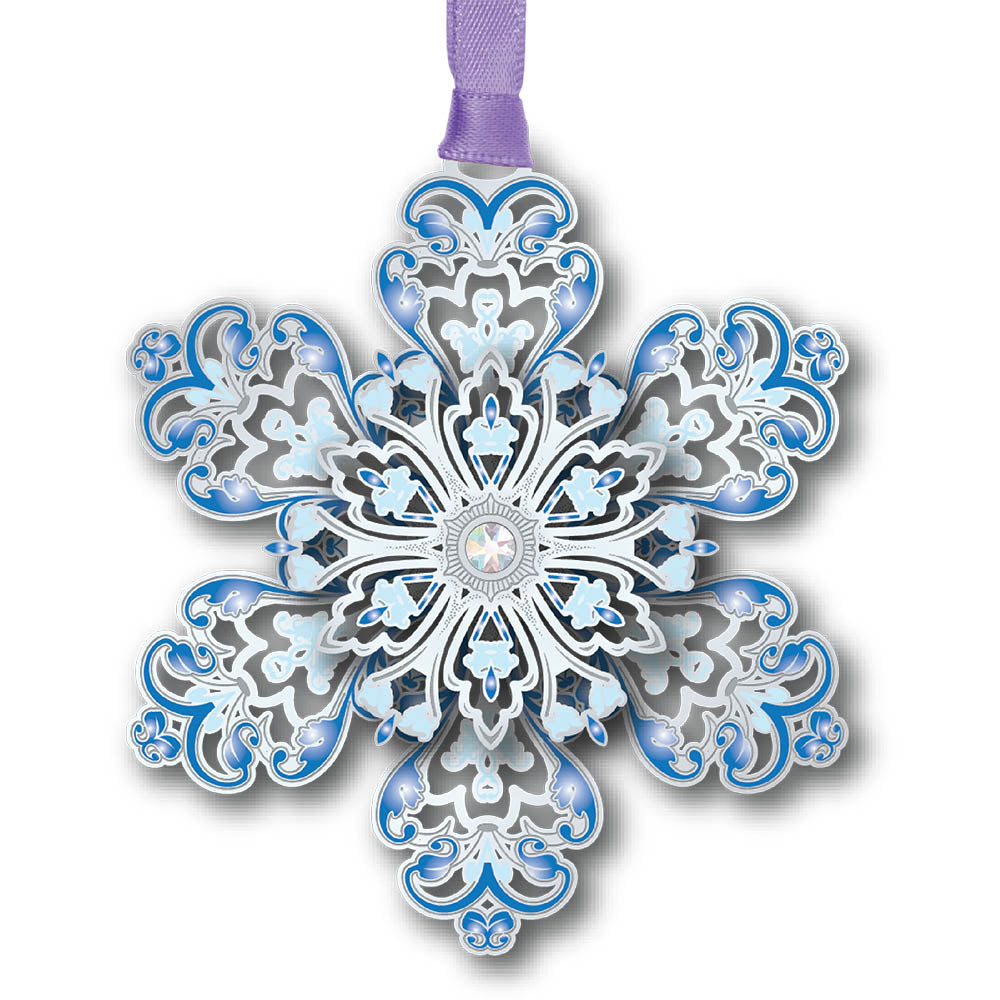 Magnificent Snowflake Ornament - Thumbnail 2