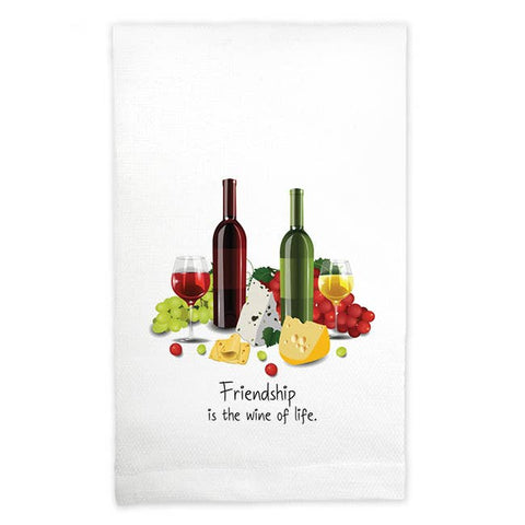 "Friendship Wine" Towel (3 Variants)
