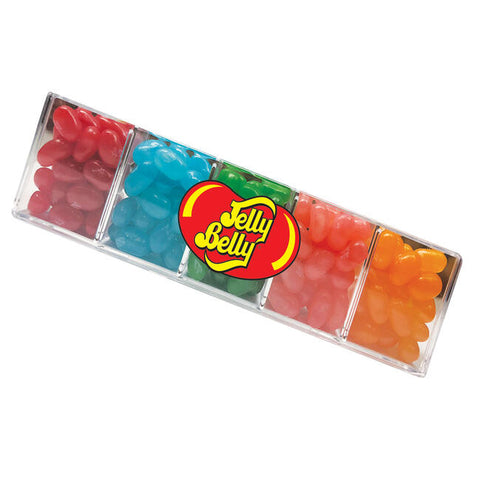 Jelly Belly 5 Flavor Clear Gift Box