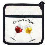 Quilted Cotton Potholders (3 Variants)