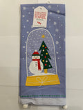 Snowglobe Friend Embl Dish Towel