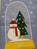 Snowglobe Friend Embl Dish Towel