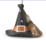 Assorted BLK Resin Halloween Ornaments