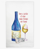 "Friendship Wine" Towel (3 Variants)