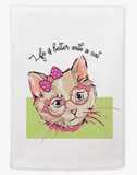 "Cat Flour Sack Towels" (5 Variants)