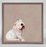"Dog Mini Canvas Framed" (Multiple Variants)