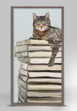 "Cat on Books" Mini Canvas Framed (3 Variants)