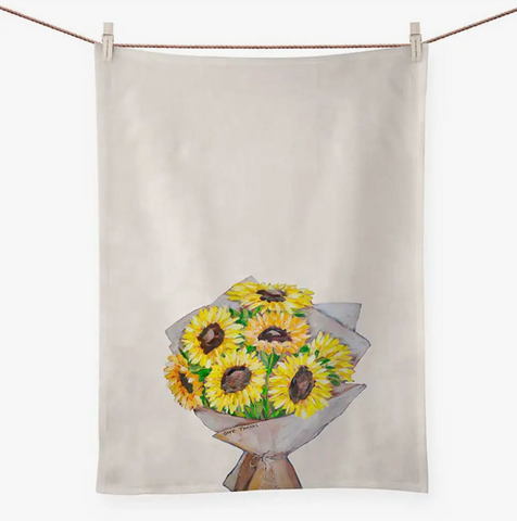 Give Thanks Bouquet Tea Towels