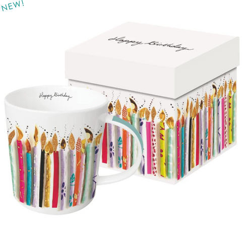 Happy Candles Gift-Boxed Mug