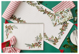Boughs Of Holly Printed Placemat