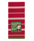 Santa Paws Embl Dishtowel