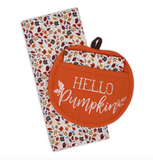 Hello Pumpkin Potholder Gift Set