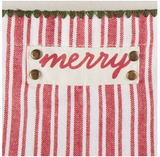 Merry Holiday Sprigs Printed Apron