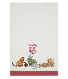 Meowy Everything Embl Dishtowel