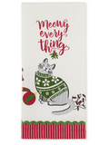 Meowy Everything Embl Dishtowel