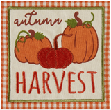 Autumn Gingham Embl Dishtowels