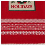 Gnome Holidays Embl Dishtowel