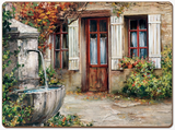 Tuscan Doorways Multi-Image Hardboard Placemat Set of 4