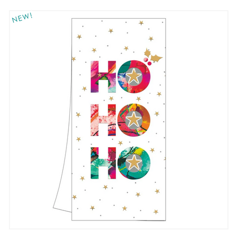 "Ho Ho Ho" Kitchen Towel