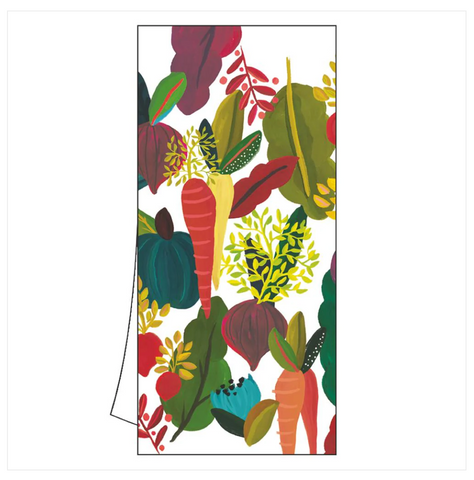 "Vegetable Collage" Kitchen Towel
