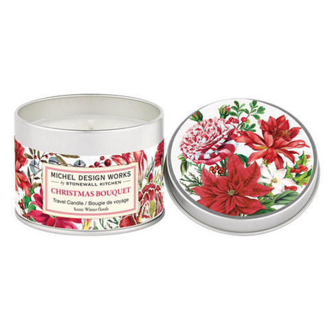"Christmas Bouquet" Travel Candle