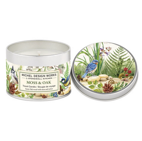 "Moss & Oak" Travel Candle