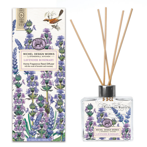 "Lavender Rosemary" Home Fragrance Reed Diffuser