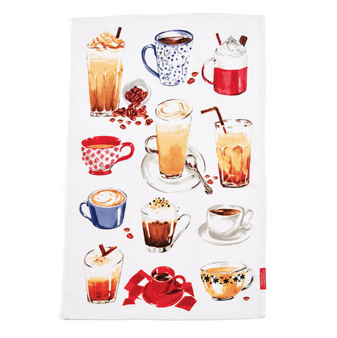 "Coffee" Tea Towel