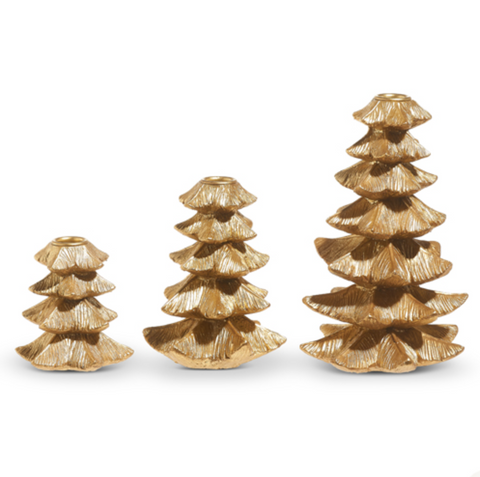 Gold Tree Candle Sticks (3 Variants)