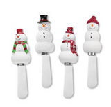 Set of 4 Holiday Cheese Spreaders (Multiple Styles)