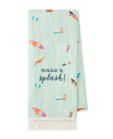 Make a Splash! Dishtowel