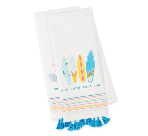 Surf & Sea Dishtowels (2 Variants)