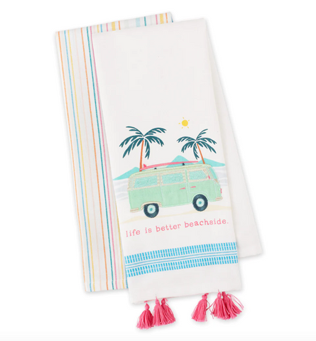Better at the Beach Dishtowel Set of 2