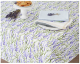 Lavender Fields Printed Tablecloth (2 Variants)
