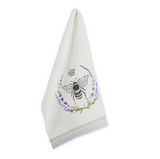 "Royal Lavender Bee" Dish Towel