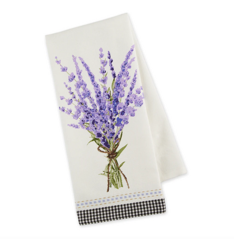 Lavender Bouquet Kitchen Towel