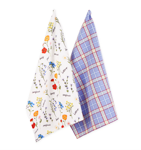 Wildflower Garden Dishtowel Set (2 Variants)