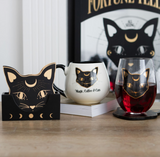 Magic, Coffee & Cats Rounded Mug