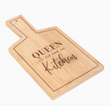 Queen of the Kitchen Bamboo Serving Board