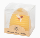 Beeswax Bee Hive Shaped Candle