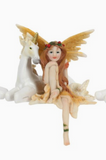 Fairy with Unicorn Figurines (3 Variants)