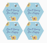 Don't Worry Be Happy Coaster Set