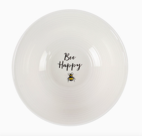 Bee Happy Ceramic Bowl